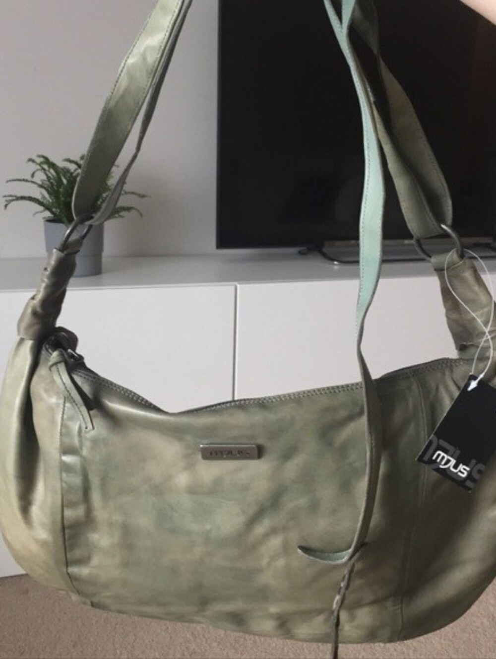BNWT - MJUS - Women's Large Khaki Green Purse